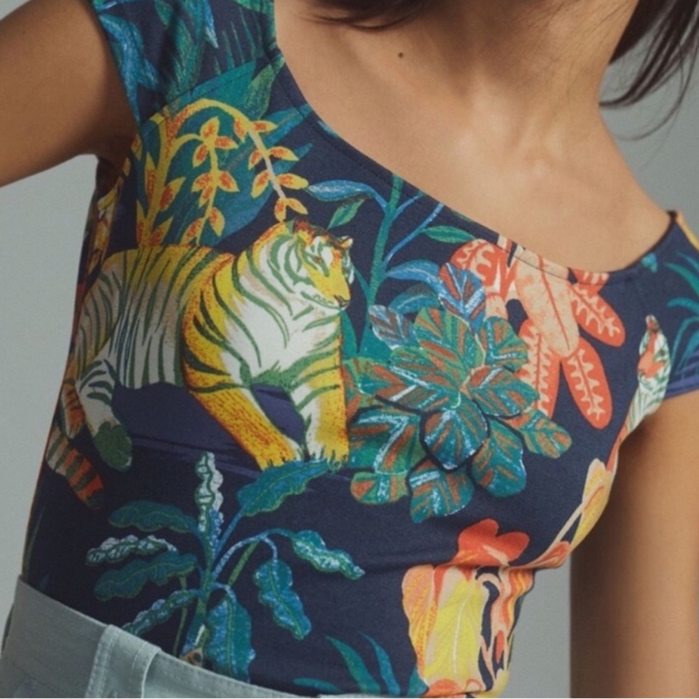 Anthropologie Tiger Top